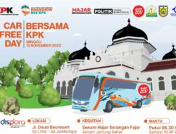Kadispora: KPK Hadir di Car Free Day Banda Aceh 12 November 2023