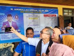 Zulkifli Hasan Kunjungi Posko Pemenangan Aminullah Usman