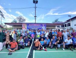 Komunitas Tennis Aceh Bersatu Dukung Aminullah Usman untuk DPR RI 2024