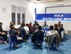 Camat Mustafa Pimpin Raker Persiapan Pemilu