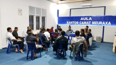 Camat Mustafa Pimpin Raker Persiapan Pemilu