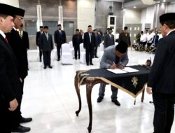 Pj Wali Kota Amiruddin Lantik 12 Pejabat Eselon II