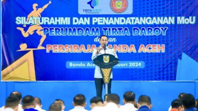 Perumdam Tirta Daroy Kembali Sponsori Persiraja