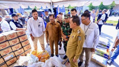 Forkopimda Banda Aceh dan Kepala BI Tinjau Pasar Murah