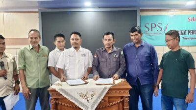 SPS Aceh Tanda Tangan MoU dengan Forum PRB Aceh