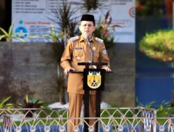 Pj Wali Kota Amiruddin Pimpin Apel Gabungan Februari