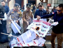 Forkopimda bersama KIP Banda Aceh Musnahkan 1.775 Surat Suara Rusak