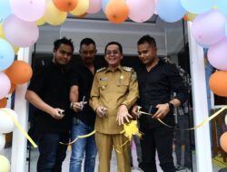 Pj Wali Kota Amiruddin Resmikan Happy Kids dan Colosseum Cafe