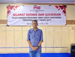 Said Saiful Komandoi DPD PSI Aceh