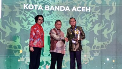 Kota Banda Aceh Kembali Raih Piala Adipura