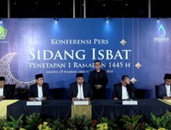 Pemerintah Tetapkan 1 Ramadan 1445H Jatuh pada Selasa, 12 Maret 2024