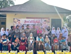 Cegah Stunting, Warga Lueng Bata Terima Bantuan Sembako dari Polresta