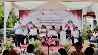 Pj Wali Kota Amiruddin Dampingi Menko PMK Kunker ke Lampulo