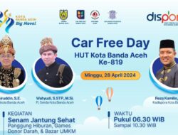 Banda Aceh Kembali Gelar Car Free Day