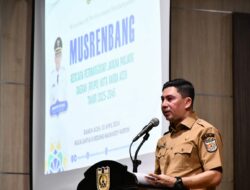 Buka Musrenbang RPJPD Kota Banda Aceh 2025-2045, Ini Harapan Pj Sekda Wahyudi