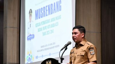 Pj Sekretaris Daerah Kota Banda Aceh, Wahyudi, S.STP, M.Si