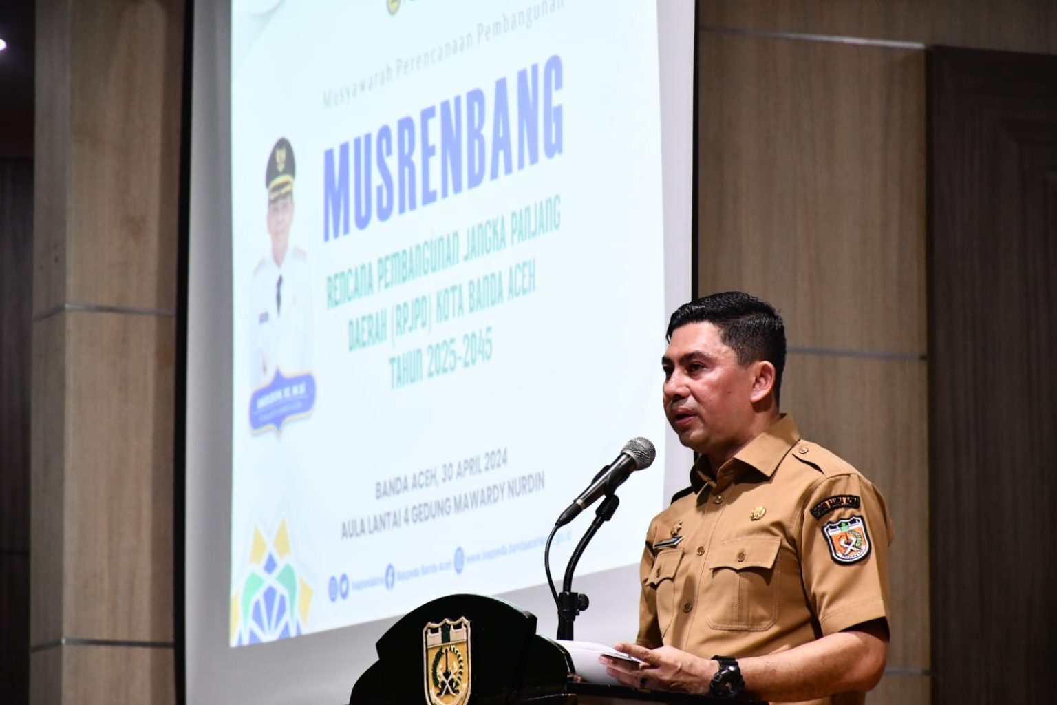 Pj Sekretaris Daerah Kota Banda Aceh, Wahyudi, S.STP, M.Si