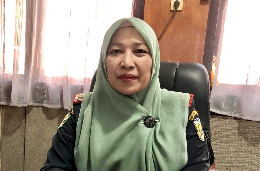 Kepala Bidang Penegakan Syariat Islam (PSI) Satpol PP dan WH Kota Banda Aceh, Roslina, S.Ag, M.Hum
