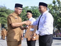 Pj Sekda Wahyudi Serahkan SK 306 PPPK Guru dan Tenaga Kesehatan