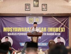MPD Kota Banda Aceh Gelar Mubes Pilih Pengurus Baru