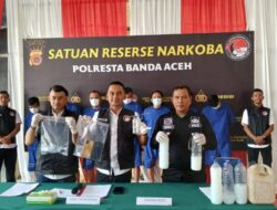 Satresnarkoba Polresta Banda Aceh Amankan 8 Penyalahguna Narkotika