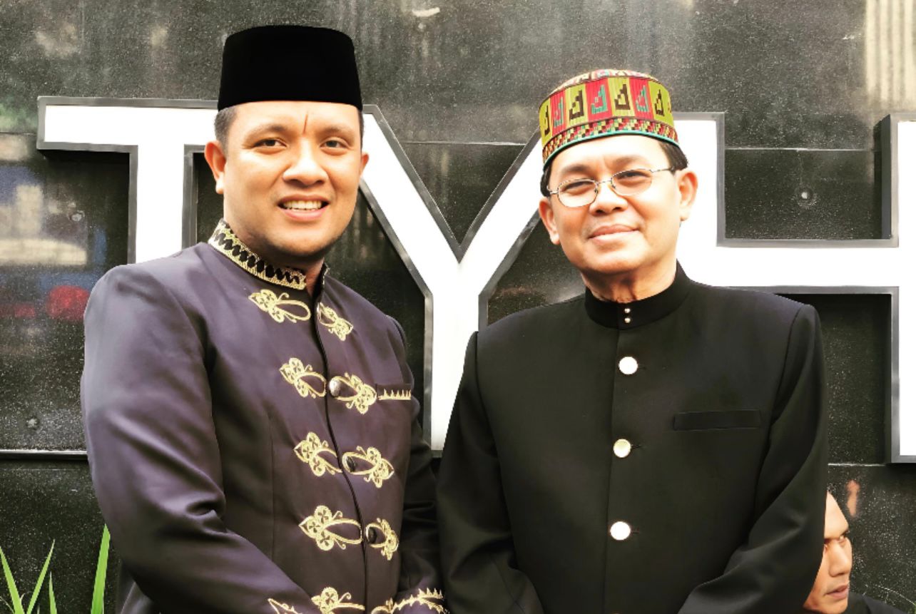 Kepala Dinas Pemuda dan Olahraga Kota Banda Aceh, Reza Kamilin, S.STP bersama Pj Wali Kota Banda Aceh, Amiruddin, SE, M.Si