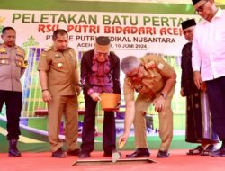 Bangun RSU Putri Bidadari di Aceh, Pj Gubernur Bustami Apresiasi PT APMN