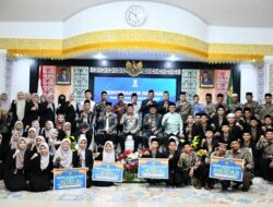 Pj Wali Kota Amiruddin Serahkan Reward bagi Kafilah MTQ