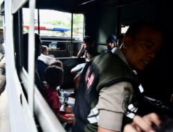 Belasan Gepeng Diamankan di Kawasan Simpang Lima Banda Aceh