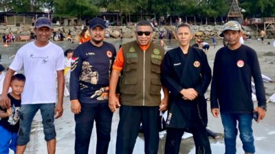 Kalaksa BPBD Banda Aceh Imbau Pengunjung Ulee Lheue Waspadai Potensi Gelombang Tinggi