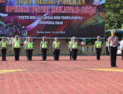 Polda Aceh Turunkan 700 Personel dalam Operasi Patuh Seulawah 2024