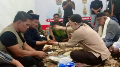 Sambangi Kota Jantho, Syech Muharram Disambut Ratusan Warga