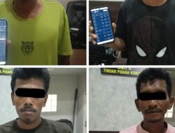 Pemain Judi Online Diamankan Polisi di Banda Aceh
