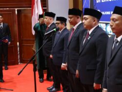 Lantik Pejabat Esselon II, Pj Sekda Aceh Ingatkan Percepatan Realisasi APBA