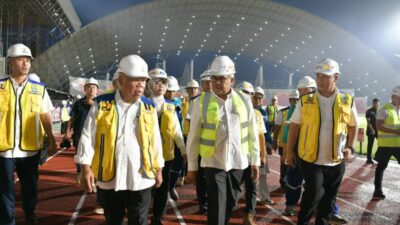 Menteri PUPR Tinjau Kesiapan Fasilitas PON XXI di Banda Aceh