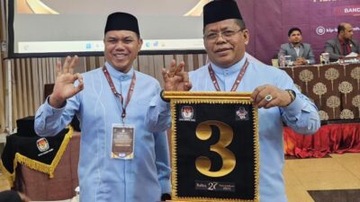 Aminullah- Isnaini Dapat Nomor Urut 3, Siap Bawa Banda Aceh Menuju Kota Islami, Gemilang, dan Berkelanjutan