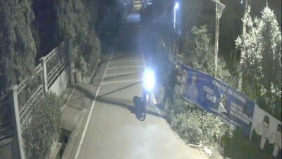 OTK perusak APK Paslon Aminullah-Isnaini terekam cctv