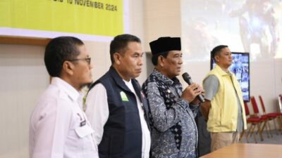 Plt Sekda Diwarsyah Semangati Peserta Tes CPNS