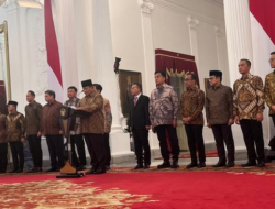 Presiden Prabowo Umumkan Menteri Kabinet Merah Putih, Ini Susunan Lengkapnya
