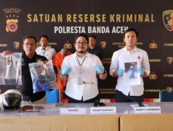 Kurang dari 1×24 Jam, Polisi Ungkap Motif Pembunuhan Mahasiswa di Jeulingke