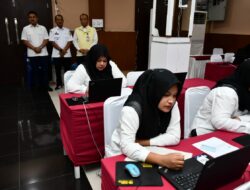 Ade Surya Pantau Ujian CAT CPNS Banda Aceh