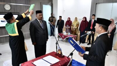 Bachtiar Resmi Dilantik Sebagai Pj Sekda Banda Aceh