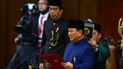Prabowo Resmi Jadi Presiden Ke-8 RI