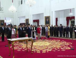 Presiden Prabowo  Lantik Teddy Indra Wijaya sebagai Sekretaris Kabinet