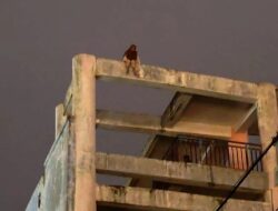 Kapolsek Peukan Bada Gagalkan Upaya Seorang Gadis Melompat dari Bangunan Tinggi