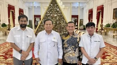 Terima Mualem-Dek Fadh di Istana, Presiden Prabowo Bahas Arah Pembangunan Aceh