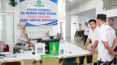 Pj Wali Kota Sidak Pelayanan RSUD Meuraxa