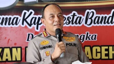 Kapolresta Banda Aceh: Laporkan Hal-hal Berpotensi Melanggar Hukum Via WA Curhat 082316851998