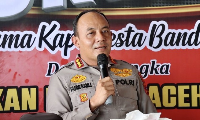 Kapolresta Banda Aceh, Kombes Pol Fahmi Irwan Ramli