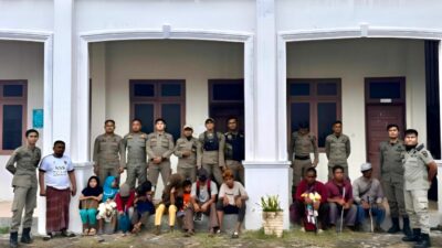 Satpol PP WH Banda Aceh Tertibkan PMKS Pemain Lama